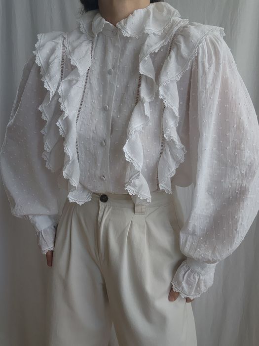 Блузка винтажная S/M