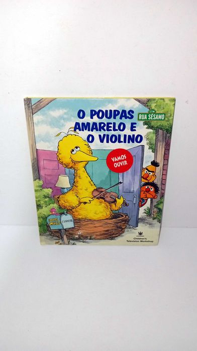 O Poupas Amarelo e o Violino - Livro da Rua Sésamo