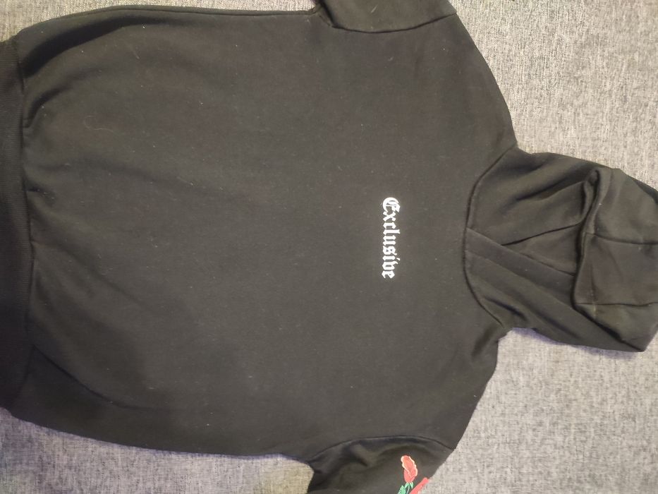 Bluza croop czarna
