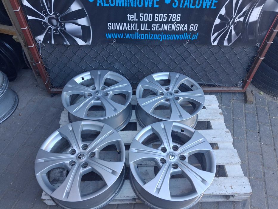 4x felgi alu R17 5x114,3 Renault Scenic Kadjar Megane Laguna 3 Nissan