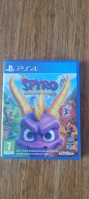 Spyro trilogy PS4 PL trzy gry