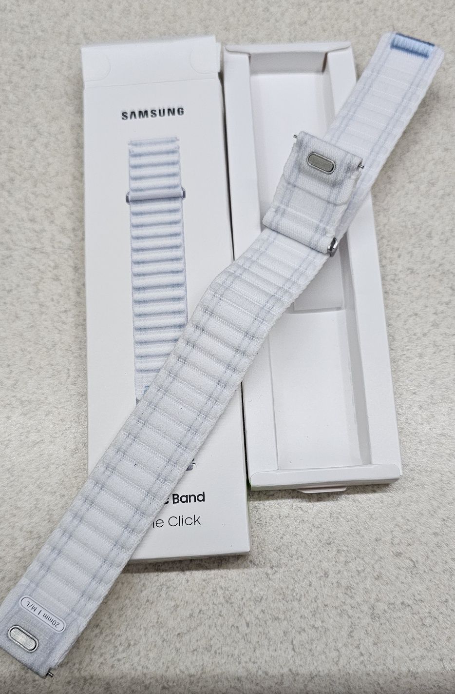 Samsung Watch7 Fabric Band One Click. 20mm, rozmiar M/L
