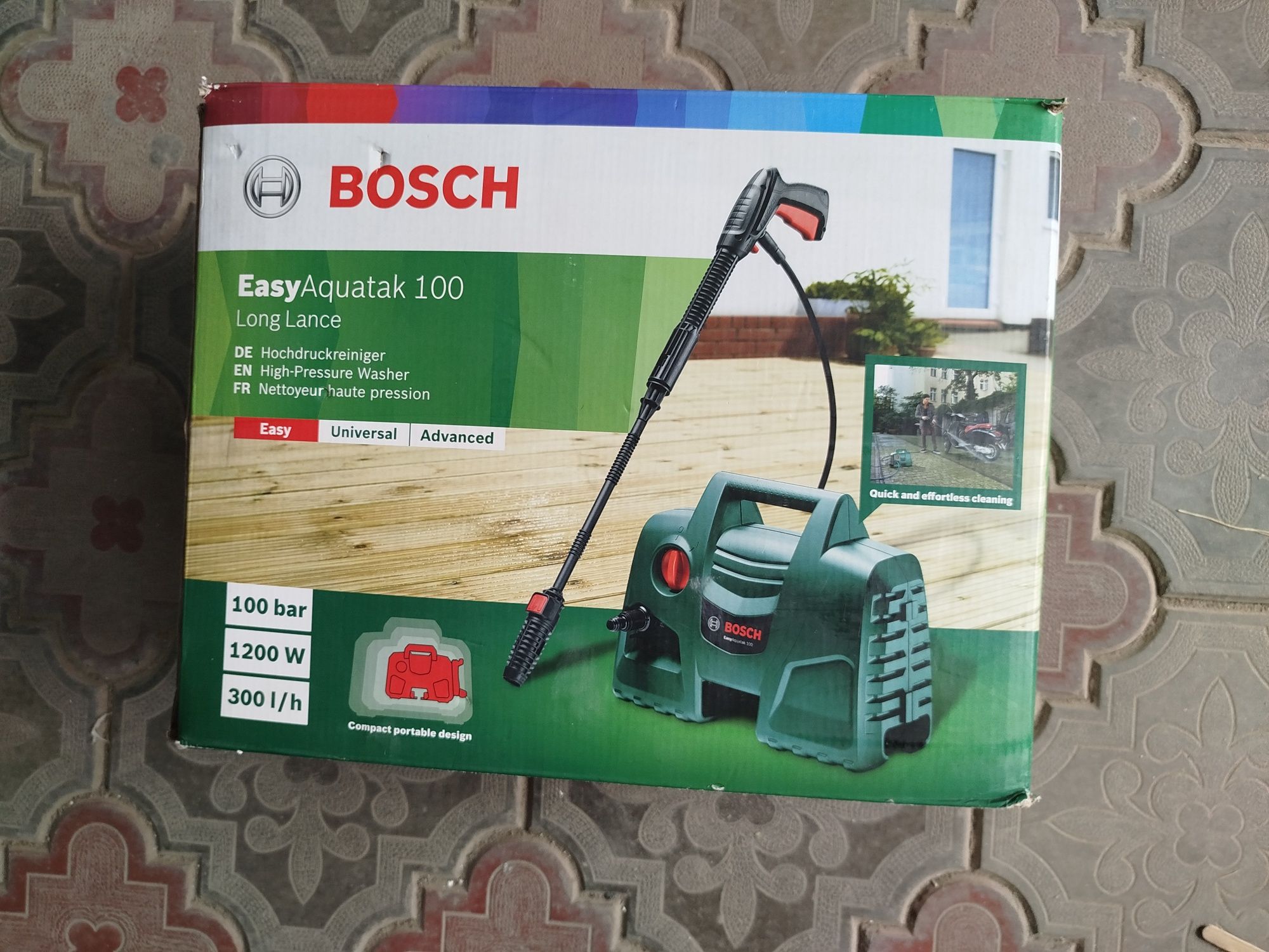 Мийка високого тиску Bosch Easy Aquatak 100