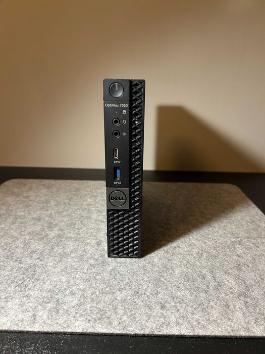 Bardzo ładny Komputer Dell optiplex 7050 mini/micro i5 16GB RAM 256SSD