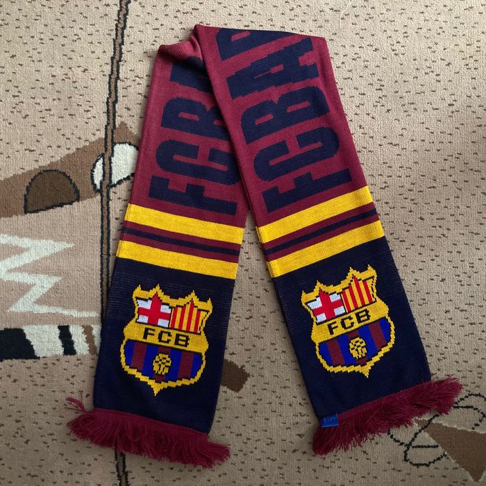 Шарф футбольний FC BARCELONA
