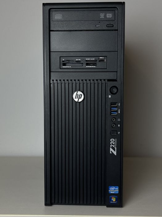 HP Workstation Z220 Intel Xeon E3-1225, RAM 8GB, HDD 1.5TB, Win10 Pro