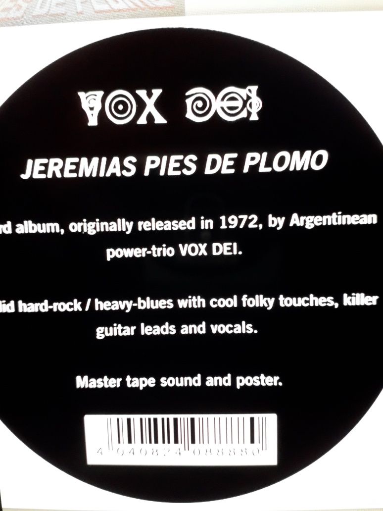 Archiwum hard- Prog-Rock - Jeremias  19⁷2.