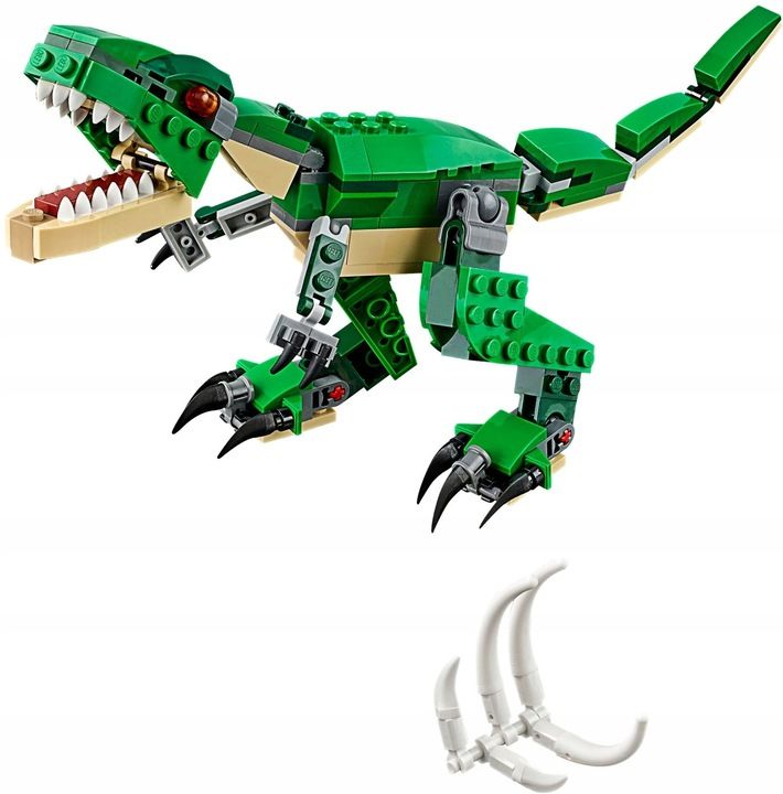 Lego Creator 31058 Dinozaury Model Tyranozaur T-rex 3w1 + Torba Prezen