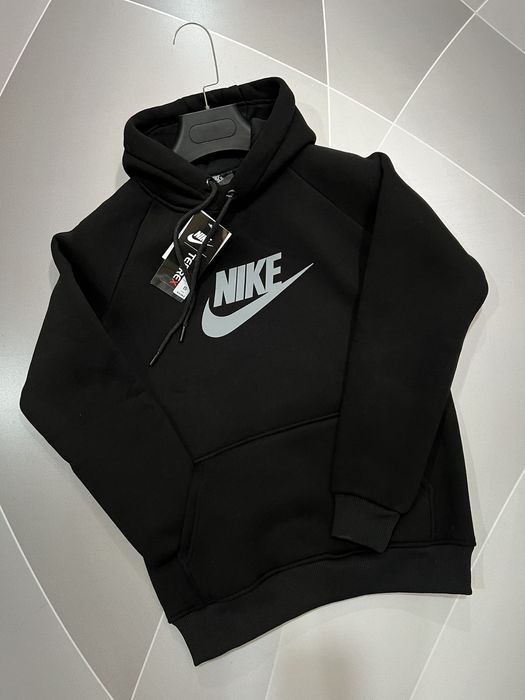 худді чоловіче тепле на флісі  NIKE норма/батал/супербатал