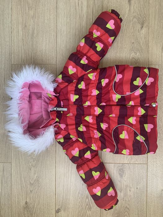 Зимовий комбінезон Lenne Ленне куртка + напівкомбінезон розмір 86+6см