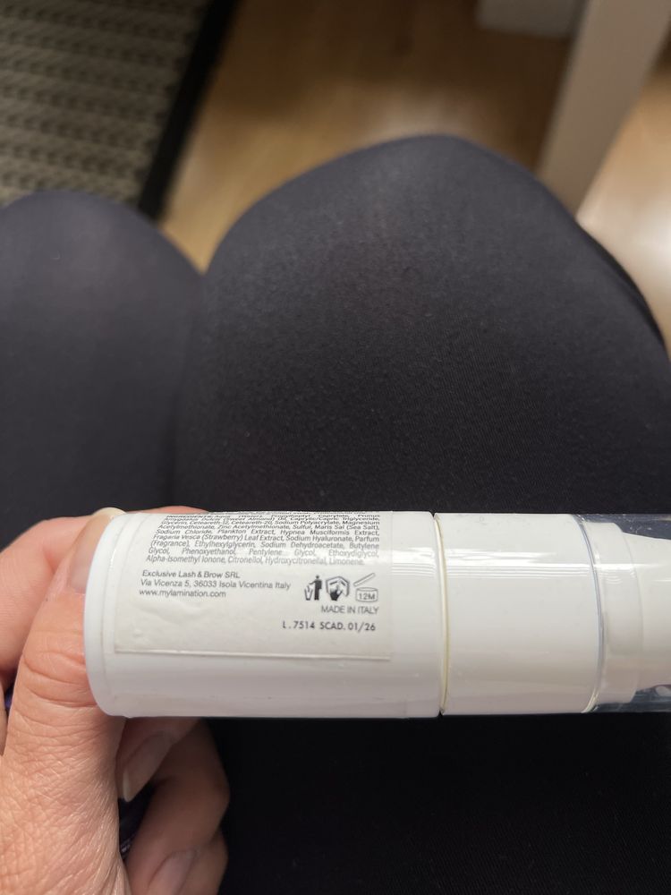Mineral Lash Brow maska odżywka BTX do brwi i rzęs My Lamination