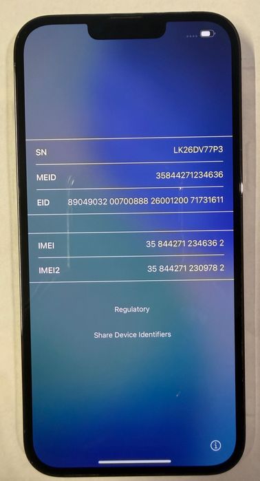 iPhone 13 Pro Max 128gb Grafite