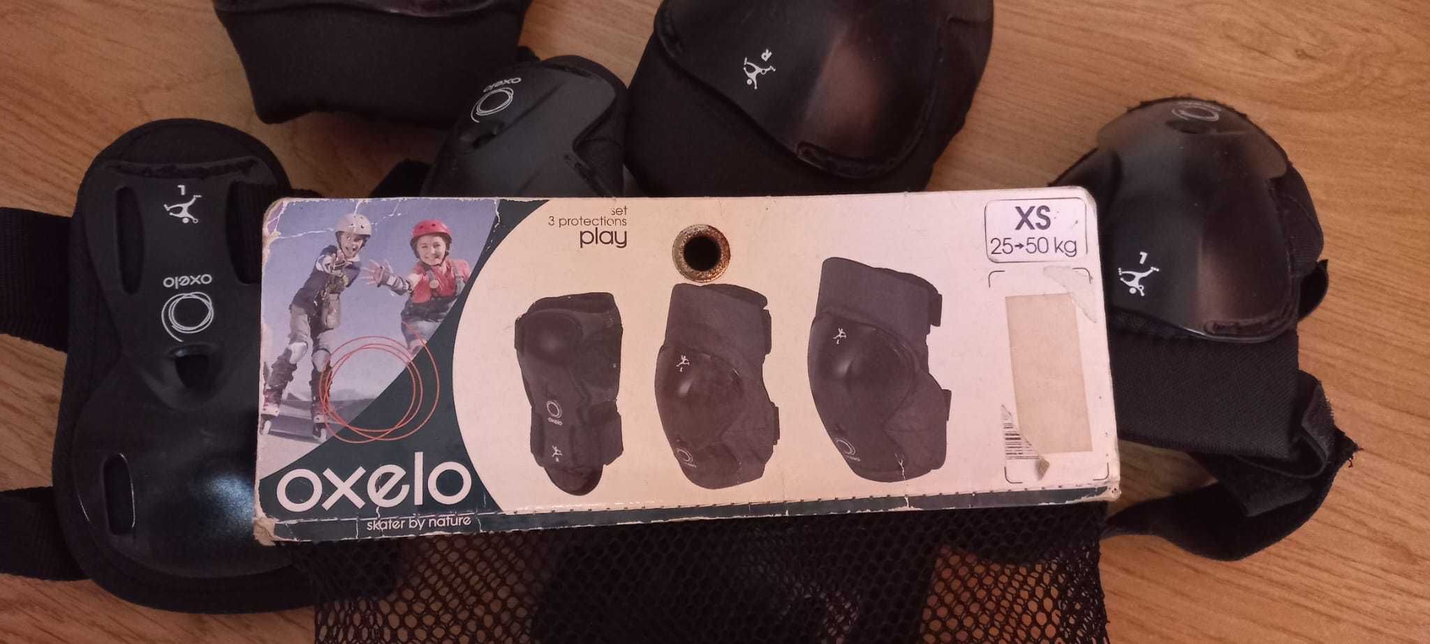 Kit de proteção OXELO - Skate/Patins/Trotinete Criança