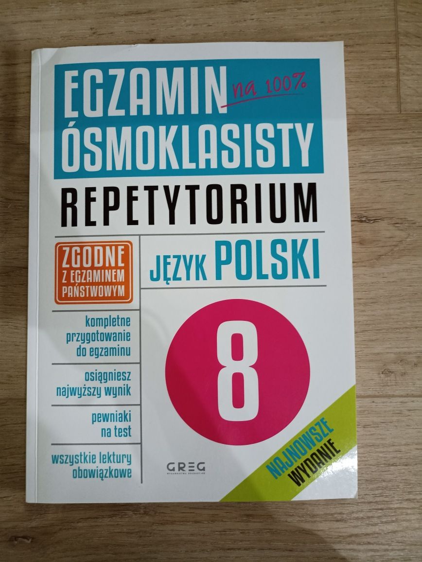 repetytorium ośmioklasisty język polski