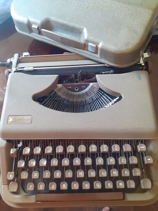 Máquina escrever Antares Micron anos 70
