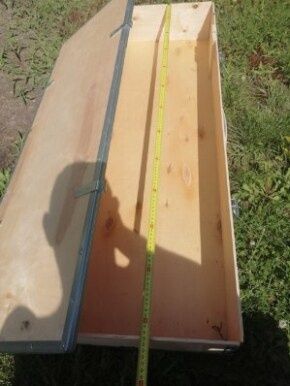 Skrzynie drewniane z raczka