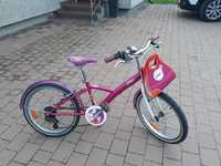 Śliczny rower dziecięcy Btwin Mistigirl 500 koła 20