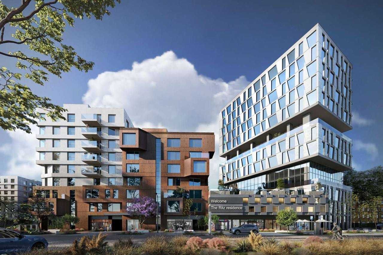 1-кім квартира у новобудові 43 м2 за 1240$/м2 на вул. Навроцького