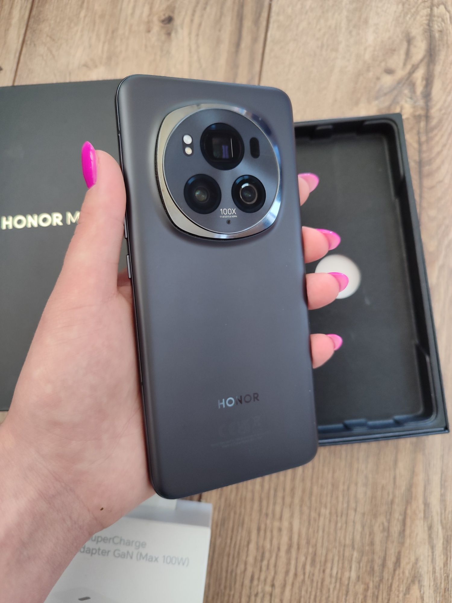 Honor Magic6 Pro 12/512GB Czarny | Stan idealny | Gwarancja do 11.2026