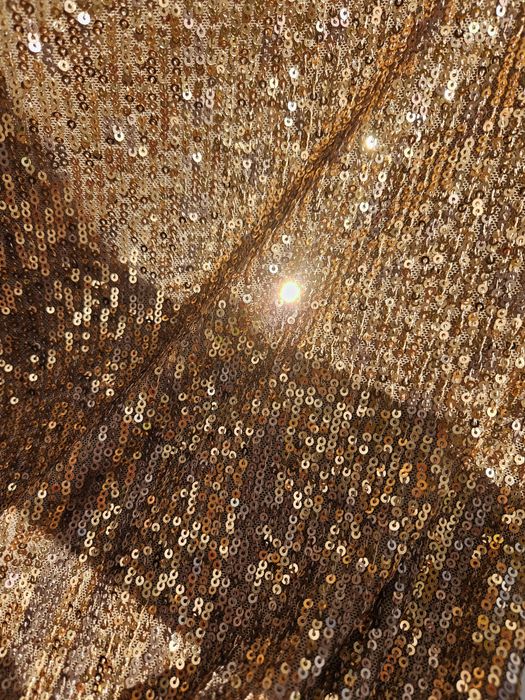 Złota bluzka w cekiny