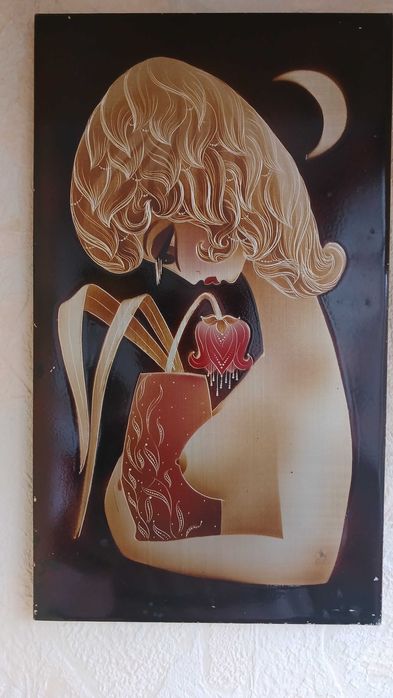 Картина на металлической основе