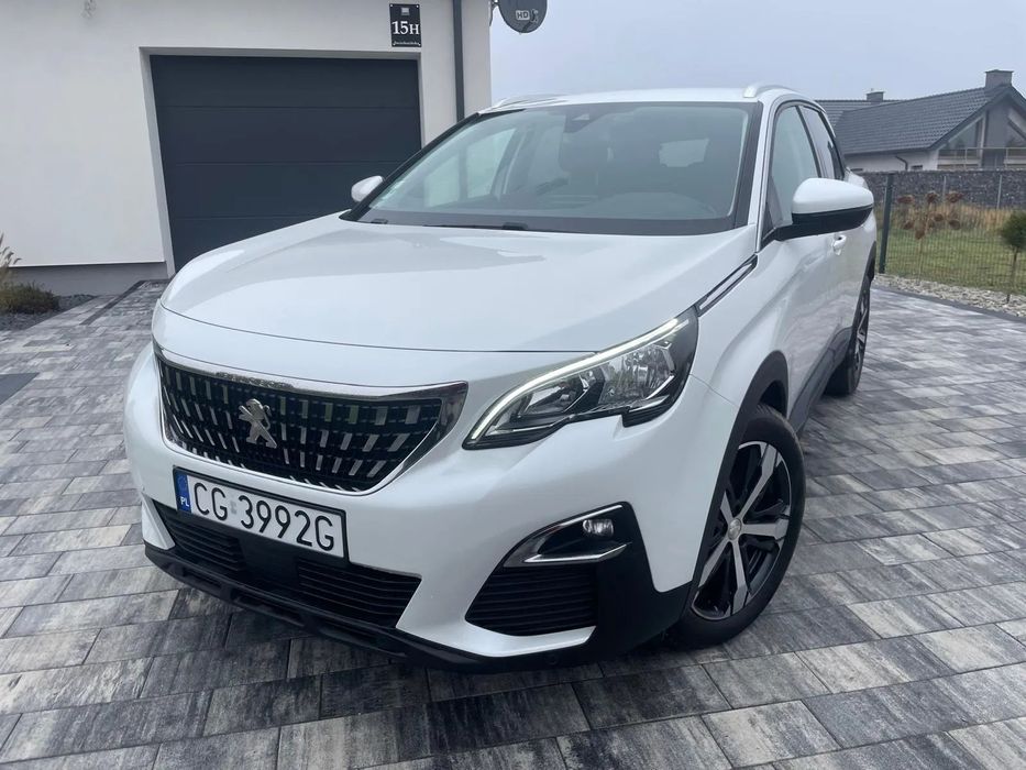 Peugeot 3008 Automat Biała Perła Benzyna Kamera Ledy Gwarancja 30 Zdjęć