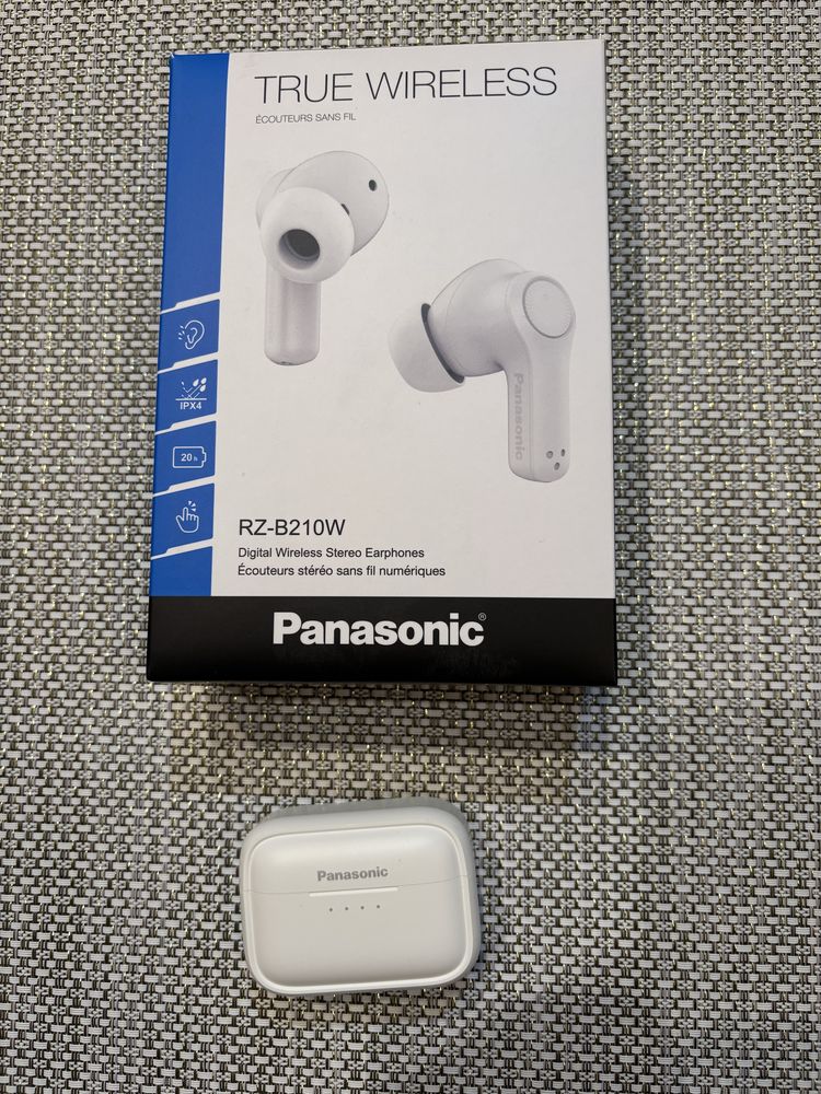 Słuchawki bezprzewodowe białe Panasonic RZ-B210W