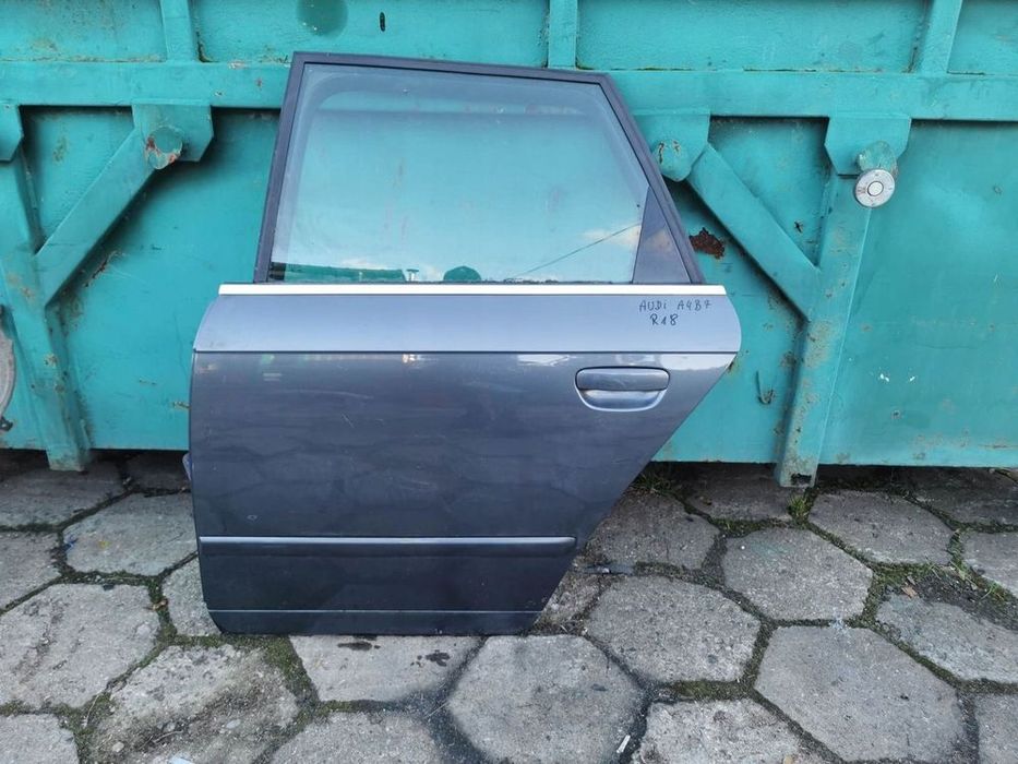 drzwi lewy tył audi a4 b7