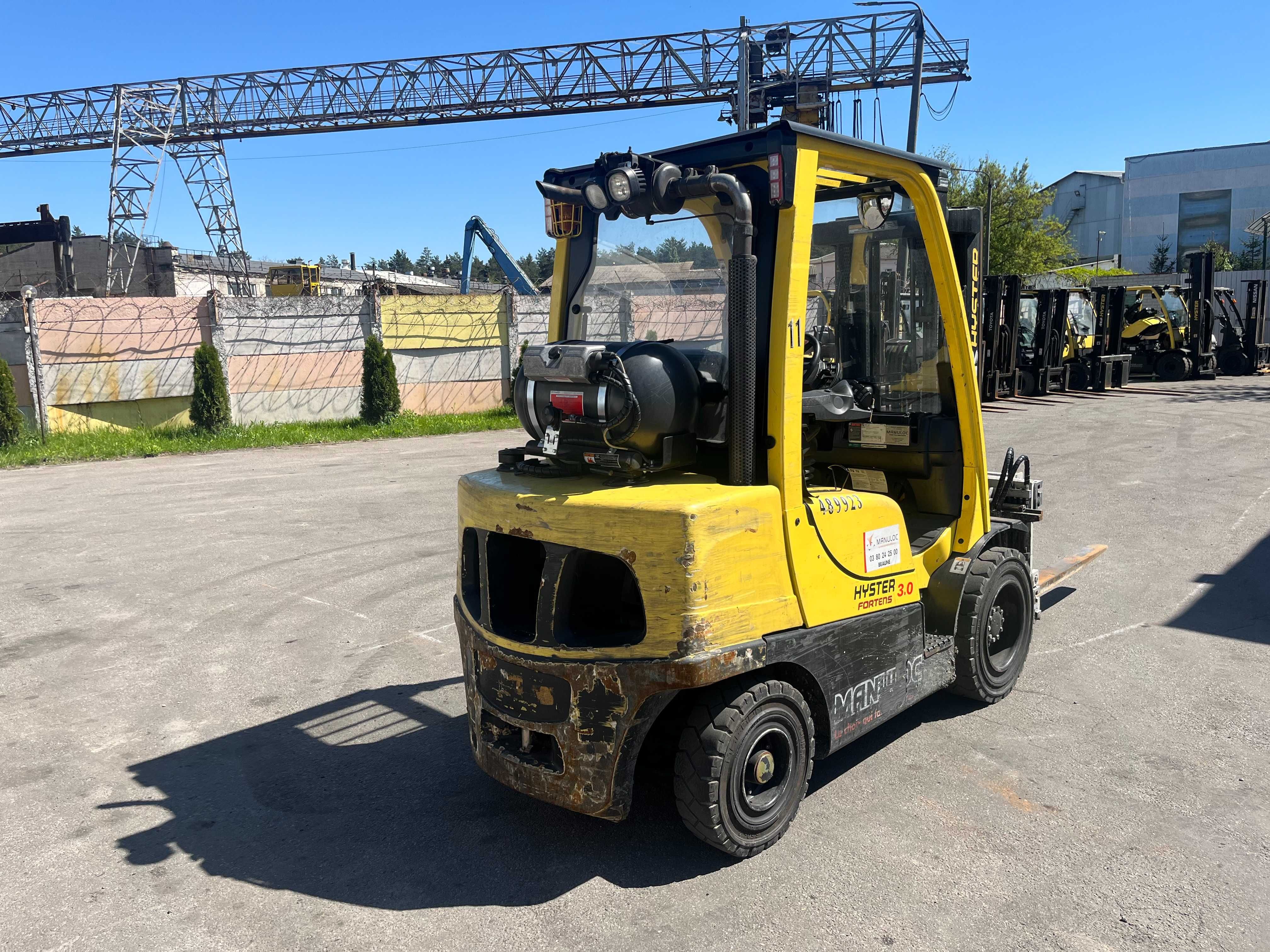 Навантажувач вилковий Hyster H3,0FT Вагоник