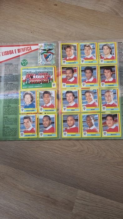 Caderneta Panini 95/96