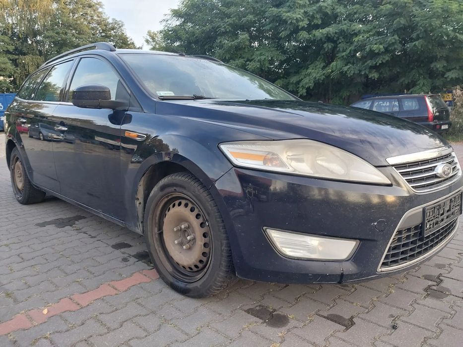 Ford Mondeo Mk4 MK IV GHIA KOMBI silnik 2.0 TDCI 130KM 6B skrzynia biegów 7g9r 7002 YE  sprzęgło dwumasa drzwi lewe prawe klapa zderzak tył tylny lusterko błotnik kolor V6 hak holowniczy grzane fotele przewody pompa wspomagania podsufitka blenda osłona ma