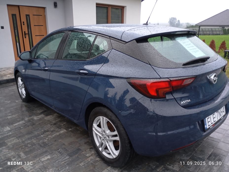 Opel Astra K 1.4 T Benzyna 125KM 2019r. Salon Polska Bezwypadkowa