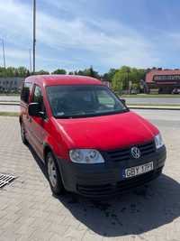 Vw Caddy 2.0SDI 05r Salon PL 2Wł Bezwypadkowy Hak 5Kluczy Gwarancja FV