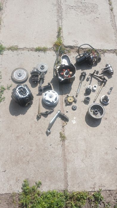 Запчасті мотор 110 кубов