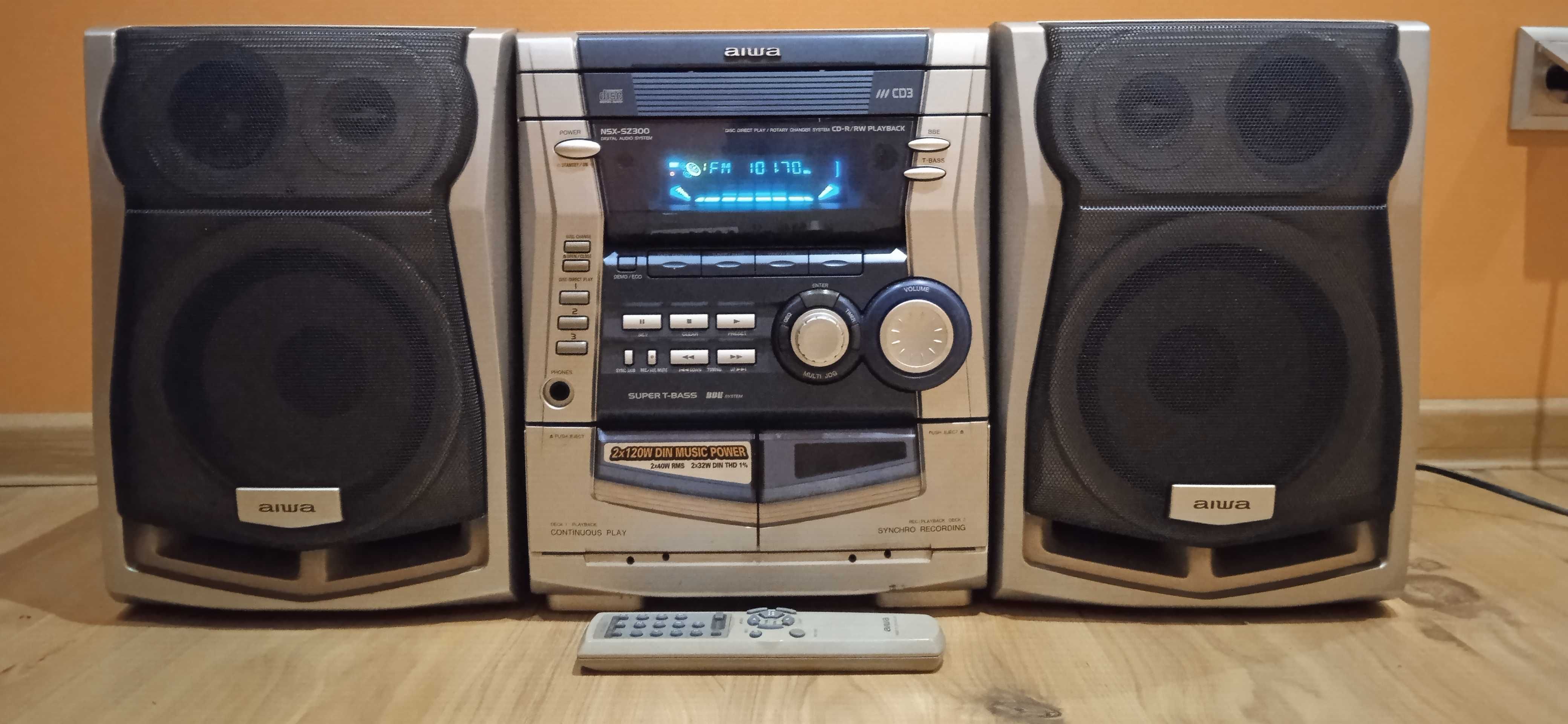 Wieża AIWA NSX-SZ300 Digital Audio System