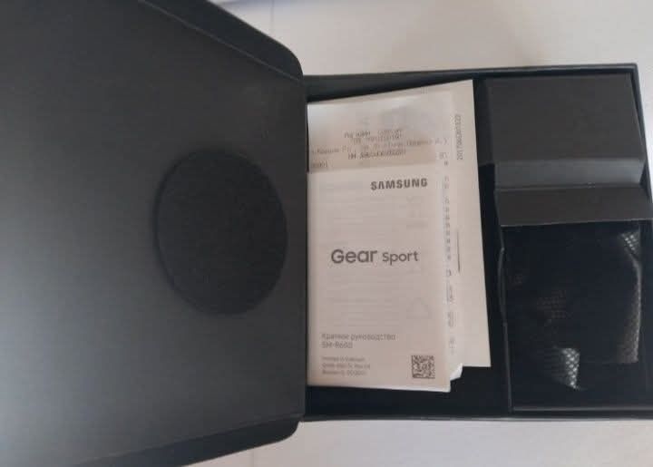 Смарт часи Gear Sport Black Smart watch умные часы Samsung Gear Sport