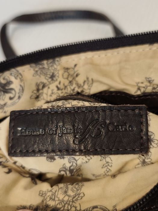 Skórzana torebka listonoszka męska House Of Janic Carlo