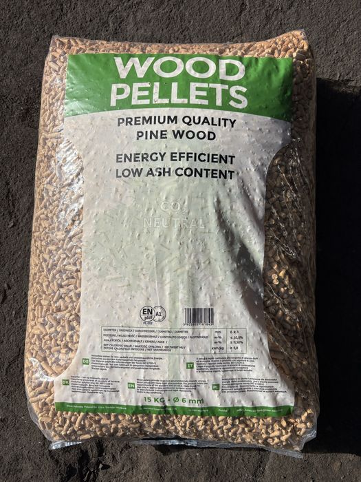 Pellet ikea certyfikowany a1 en plus din wood pellets iglasty drzewny