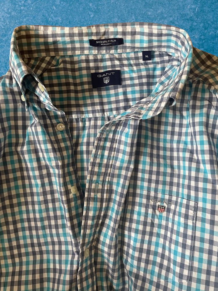 Gant Backspin Poplin roz. XL męska koszula regular fit