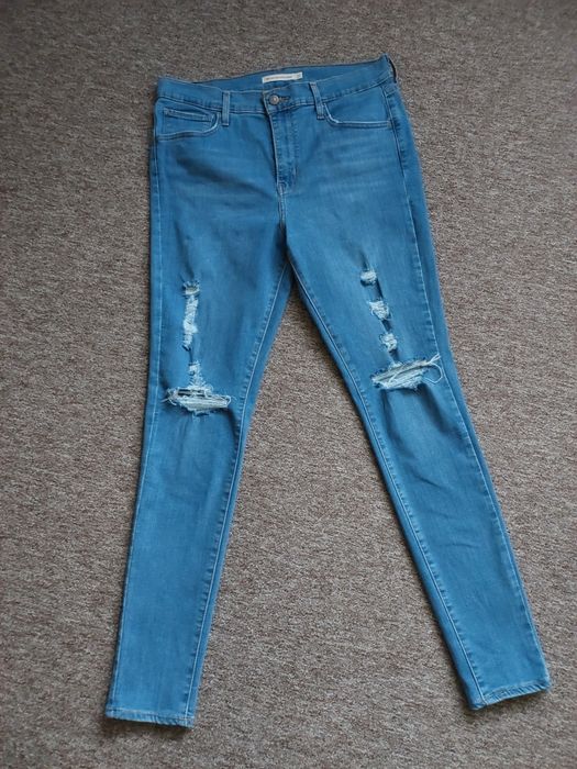 Фірмові оригінальні джинси Levi's 31W L30 (720 High Rise Super skinny)