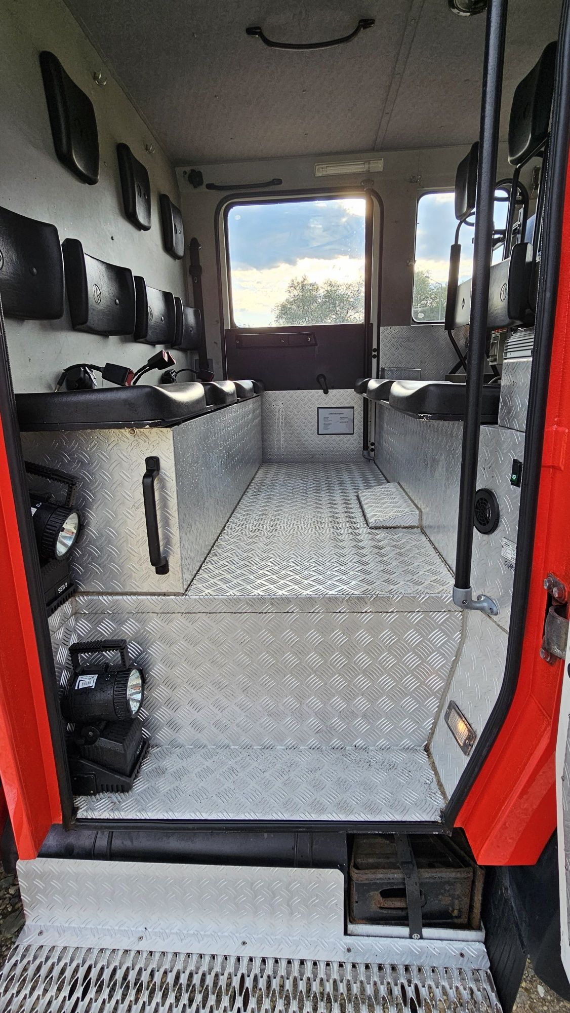 Man LE 4x4 Wóz Strażacki Straż Pożarna Ziegler pożarniczy L80 L2000