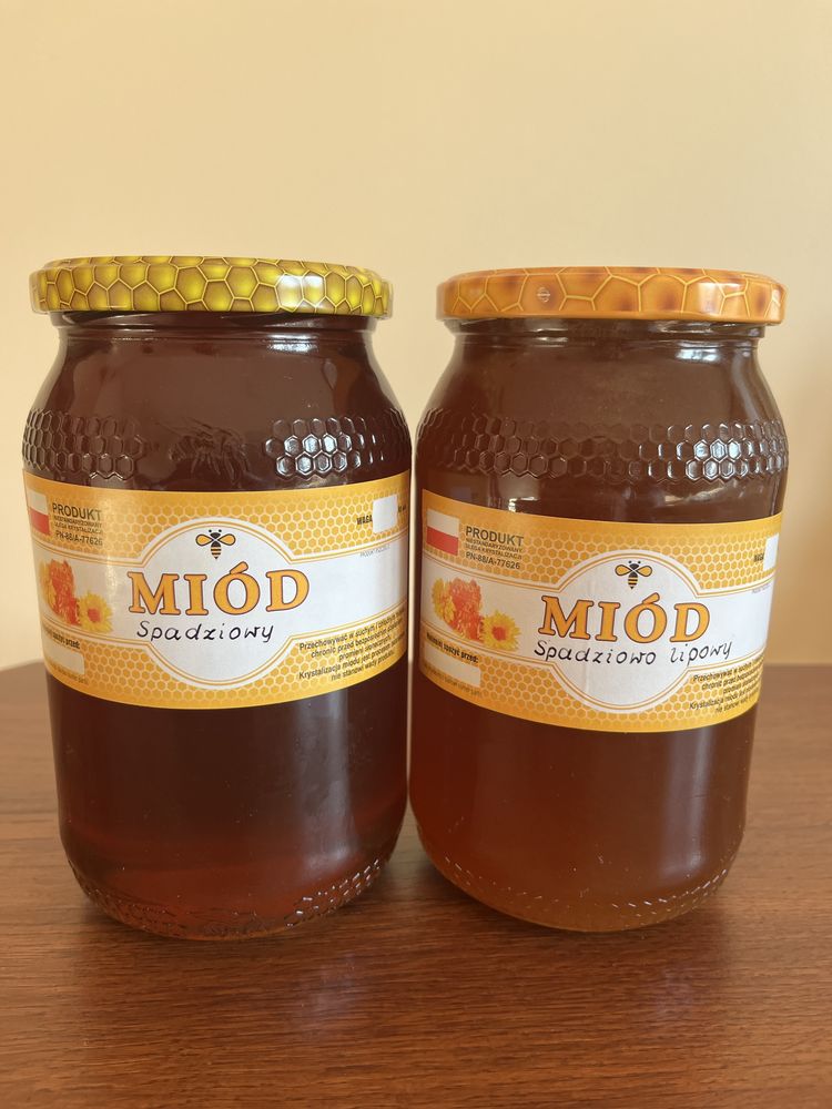 Miód spadziowy, lipowo-spadziowy