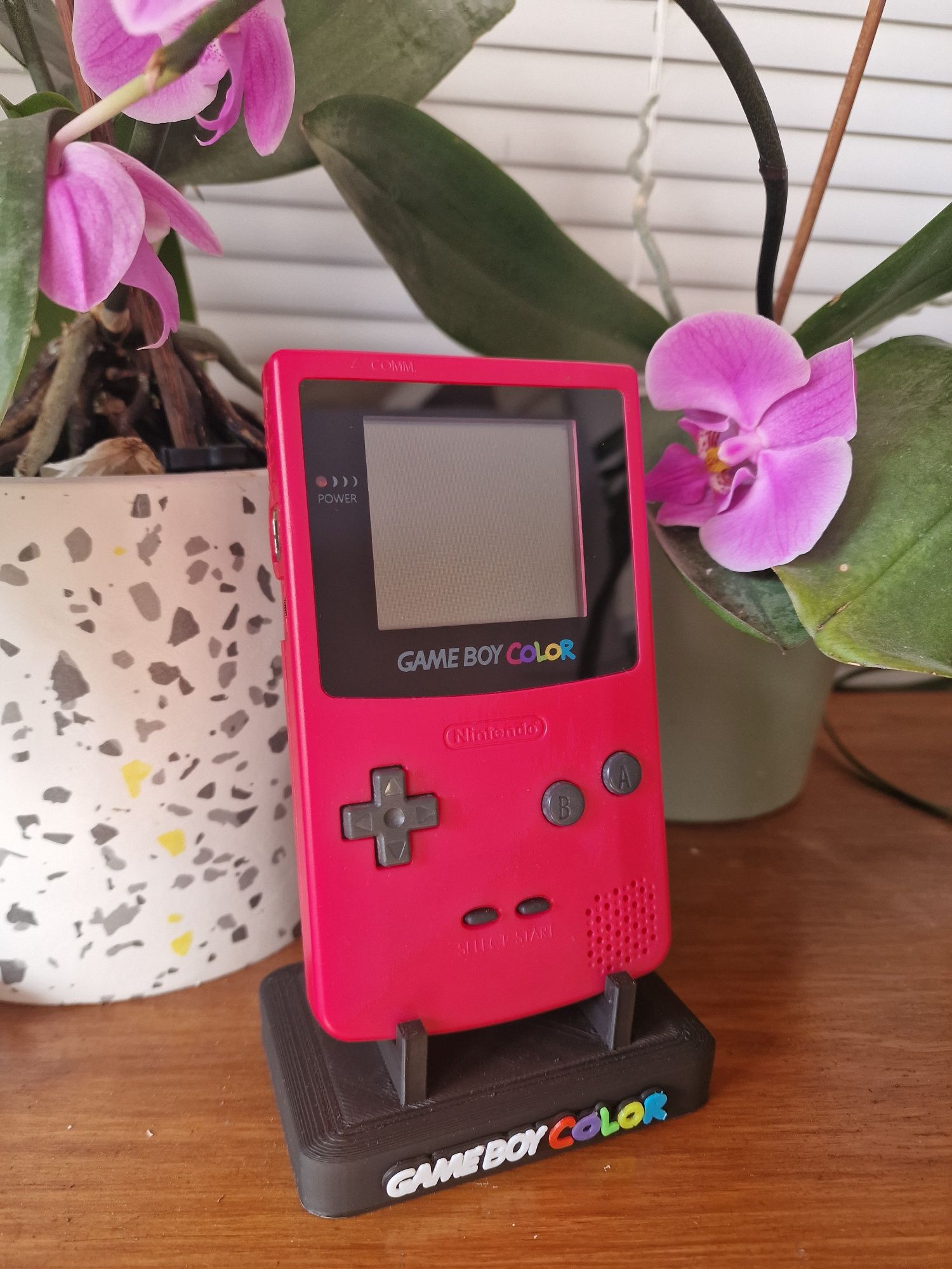 Gameboy color vermelha