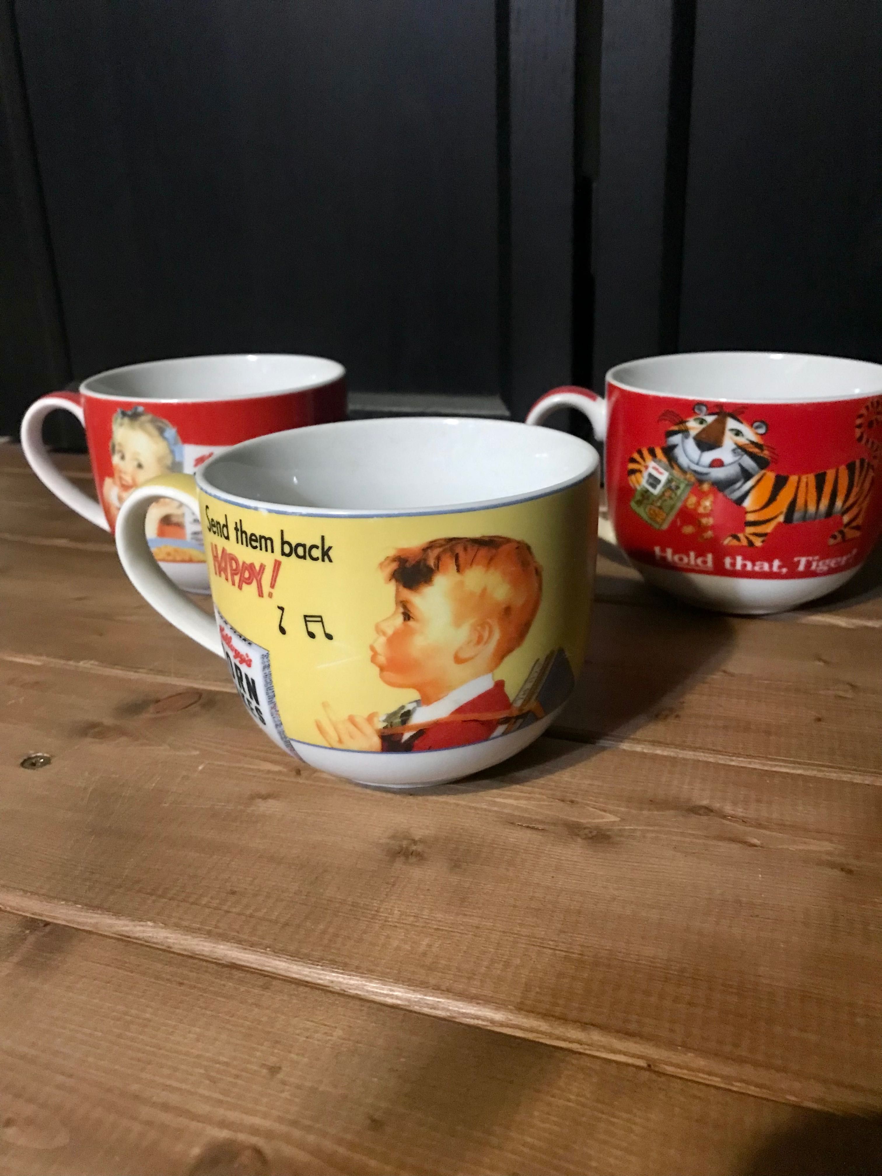 Kubki kellogg’s Vintage unikat kolekcjonerskie