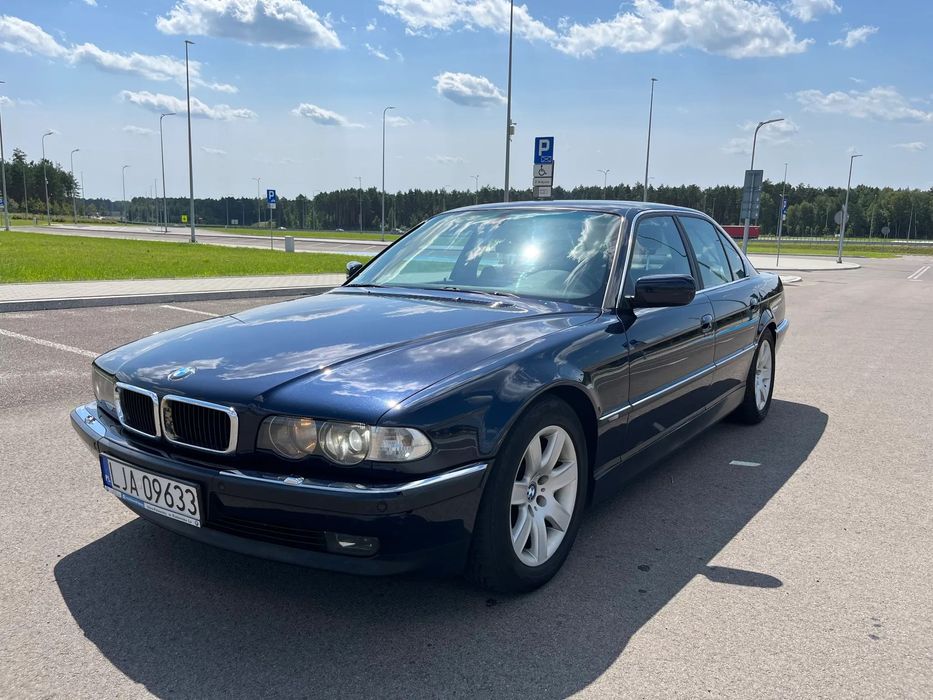 BMW Seria 7 BMW e38 2001 730D - 8 lat w jednych rękach - zadbana