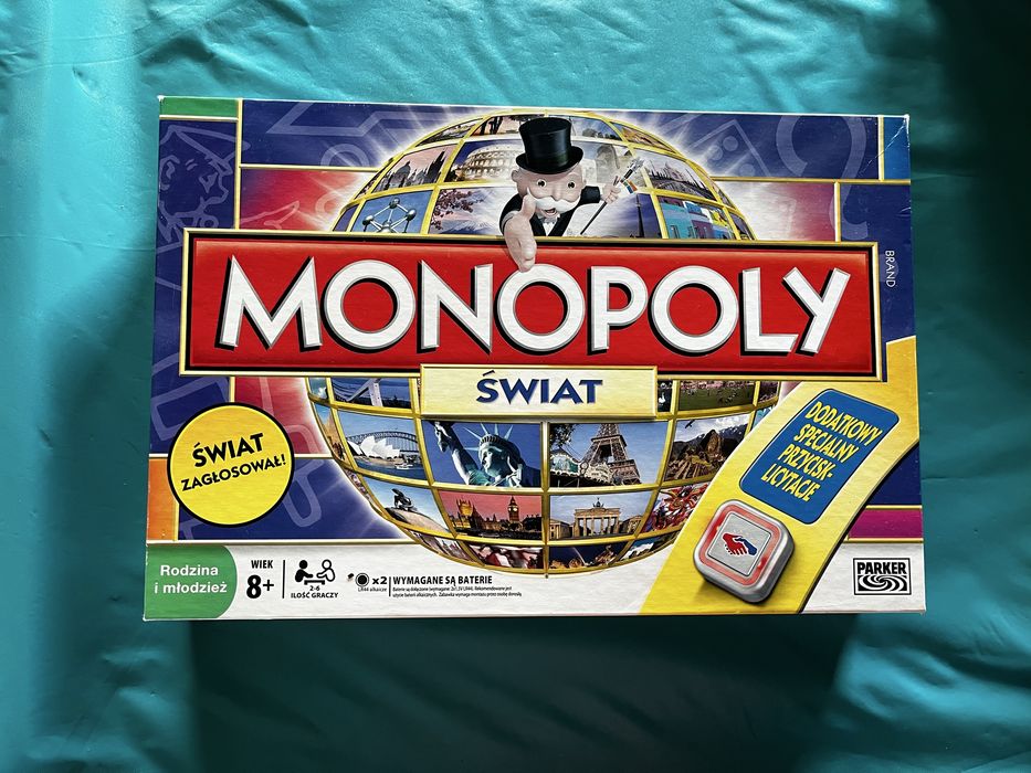 Gra planszowa „Monopoly świat”