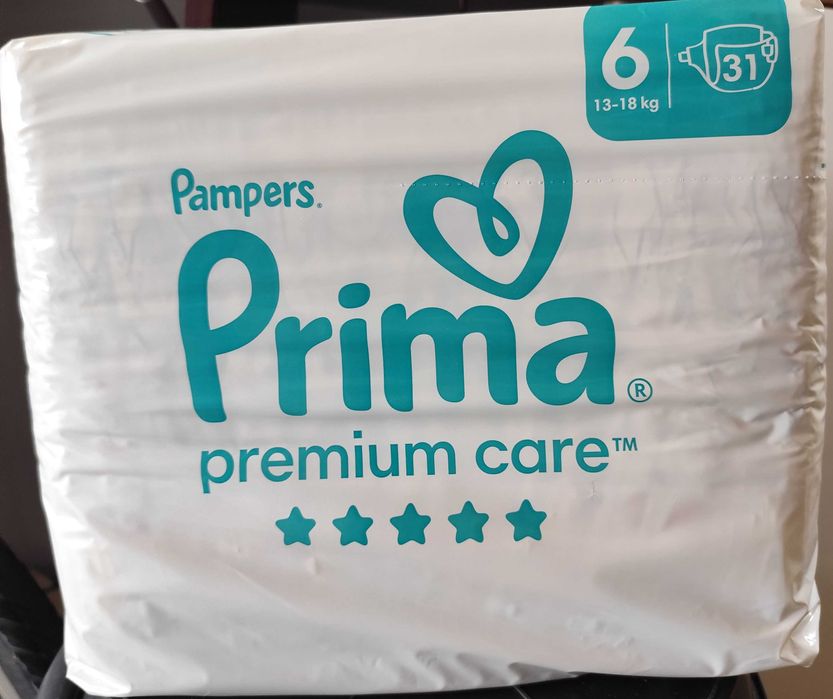 Sprzedam pieluszki Pampers premium care rozmiar 6