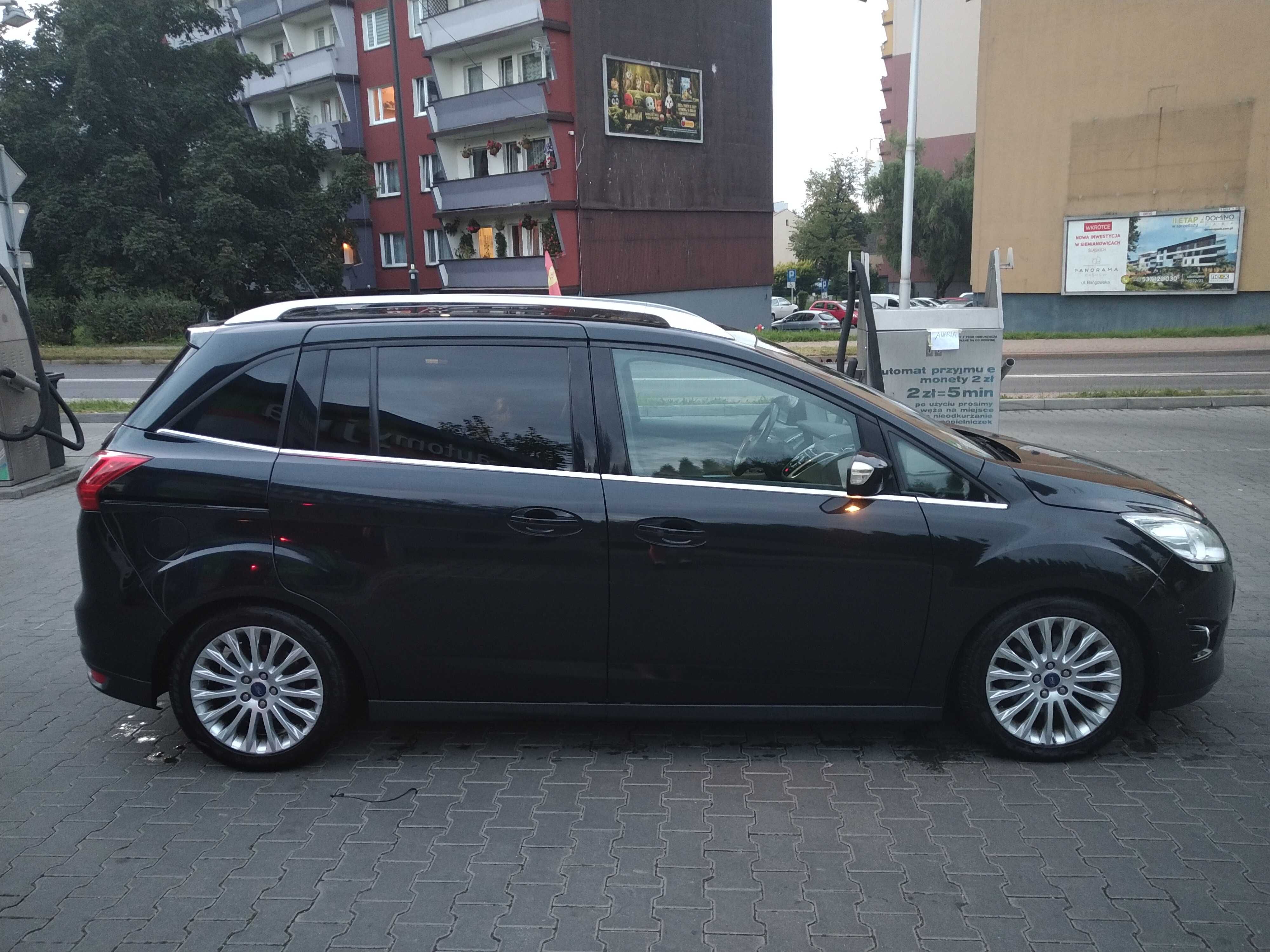 Ford grand C-Max tytanium 1.6 navi panorama przeglad do12.24oc do01.25