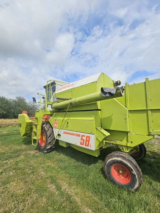 Claas dominator 58s, kombajn zbożowy