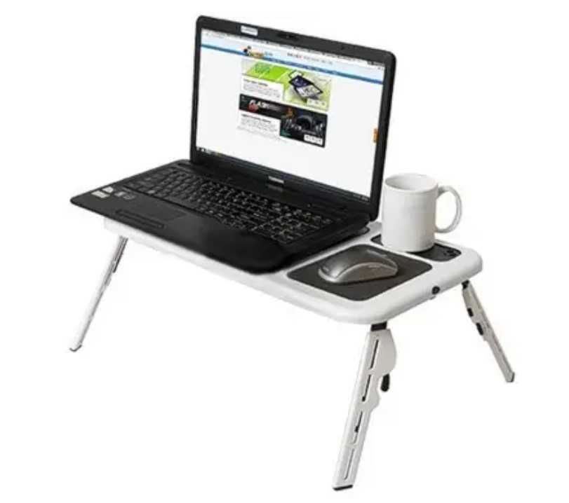 Столик для ноутбука E-table портативні з охолодженням